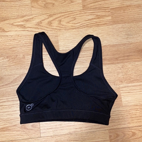 Black Puma Sports Bra. Size Extra Small - Picture 2 of 3